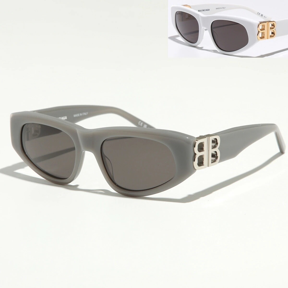 BALENCIAGA バレンシアガ サングラス BB0095S レディース キャットアイ型 セルフレーム フルリム BBメタルロゴ アイウェア カラー2色 【ts】