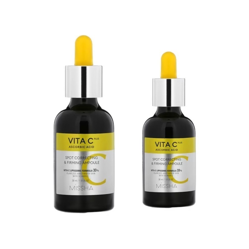 [MISSHA]ビタCプラス 雑ティーシー 弾力アンプル 20ml+15ml