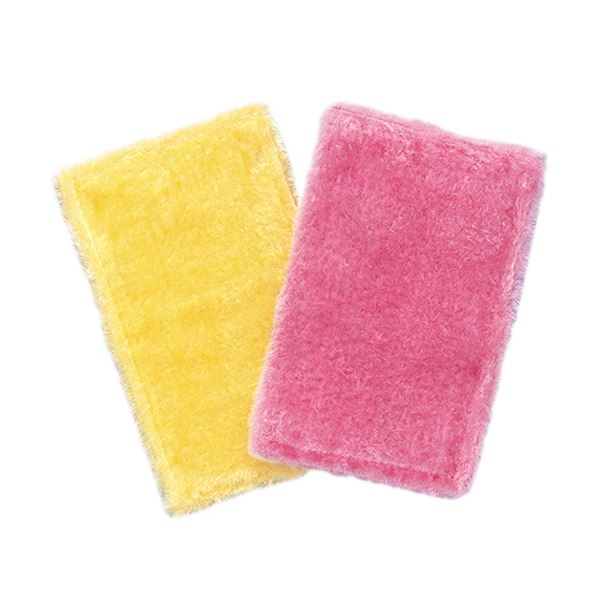 （まとめ） アズマ工業ふしぎクロス 250x150mm 2色組 1パック（2枚：各色1枚） [x5セット]