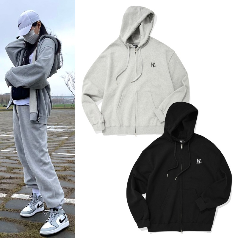 Signature hood zip-up シグネチャーフードジップアップ