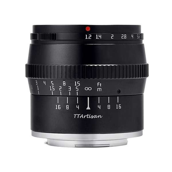 TTArtisan 50mm f/1.2C EM(B) ブラック [カメラ用交換レンズ (キヤノンEF-Mマウント)]