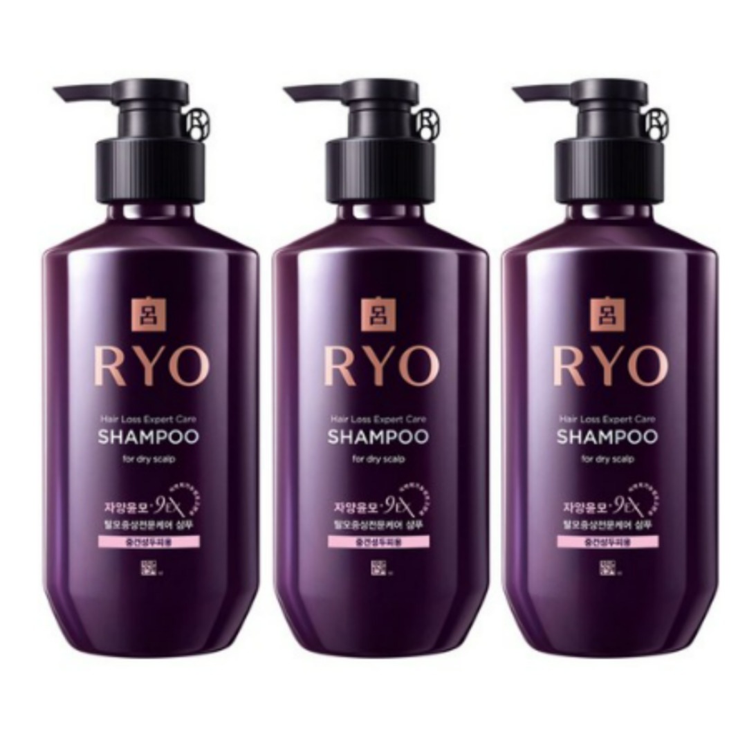 脱毛ケア滋養潤毛9EX 脱毛症状専門ケア中乾性頭皮用シャンプー 400ml 3個