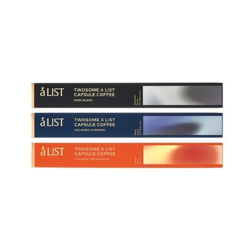 トゥサムプレイス ネスプレッソ互換カプセルコーヒー3種(ダークブレンド10個入り コロンビアスプリモ10個入り エチオピア·イルガチェフ