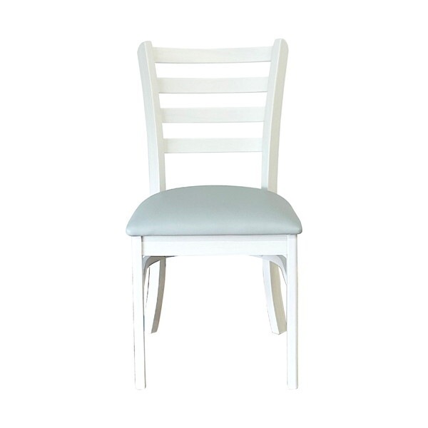 後藤家具物産 DCHAIR-ERN-WH ホワイト エレン ダイニングチェアー 2脚入 メーカー直送