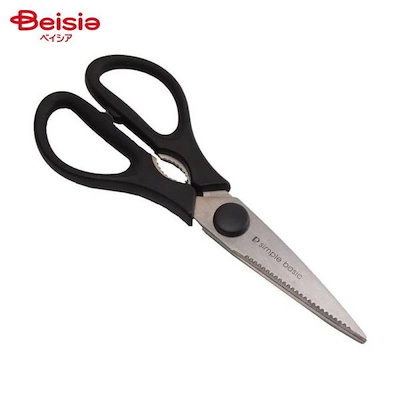 他サイト： パール金属 シンプルベーシックキッチンハサミ C-8901の商品画像