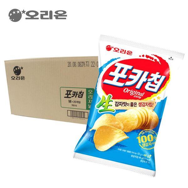 (ボックス)オリオン ポカチップ オリジナル 66g 20入