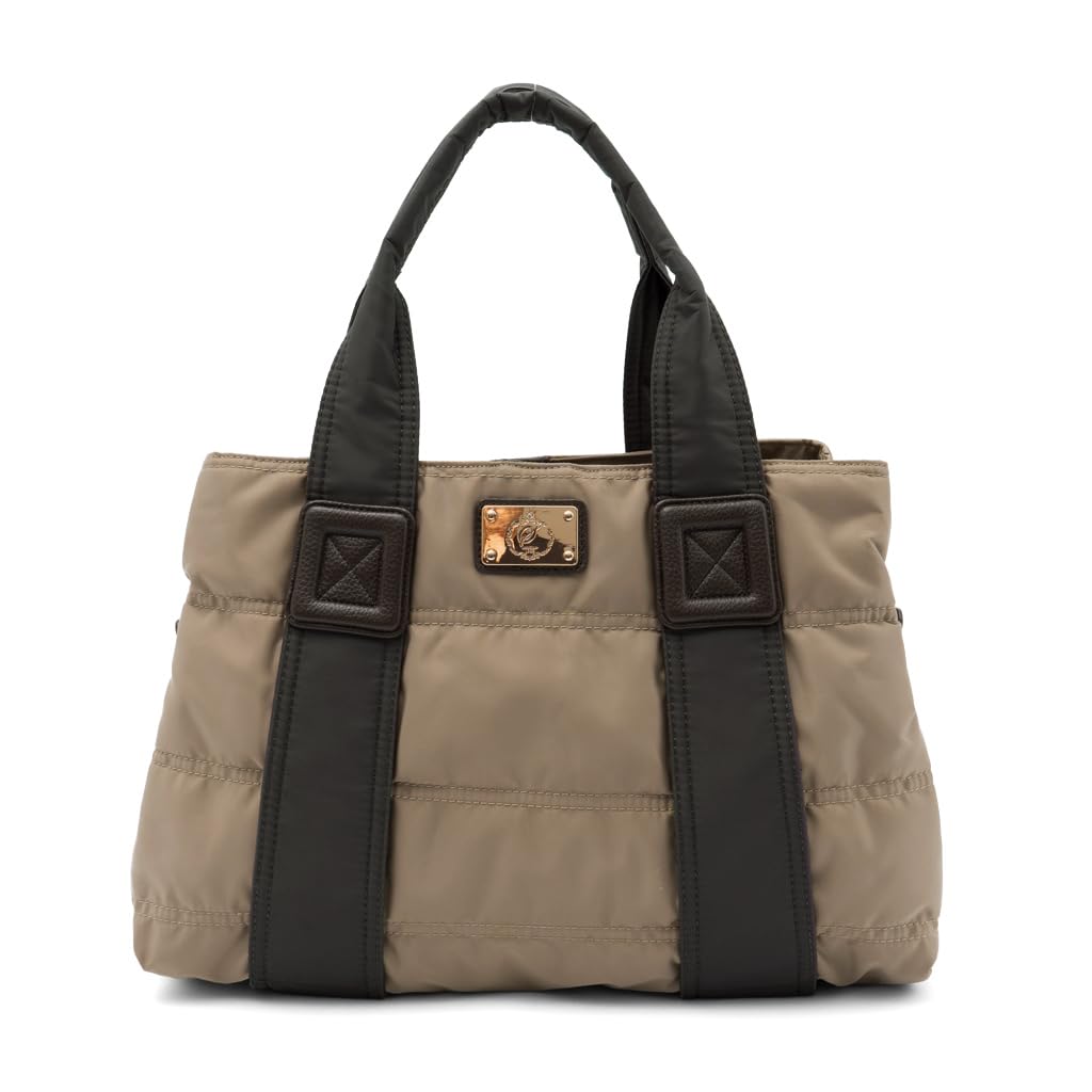 [VITAFELICE] ヴィータフェリーチェ キルティング トートバッグ （L） レディース blov-vf0058 (ベージュ)