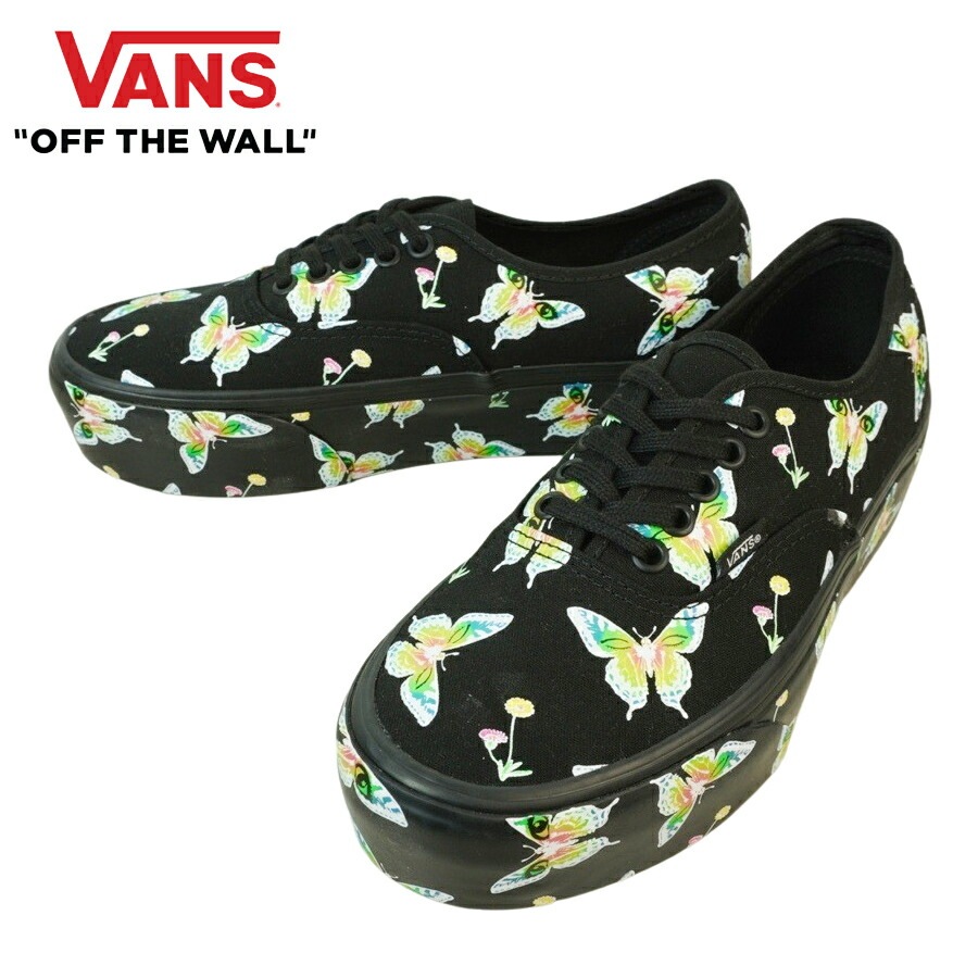 バンズ VANS ヴァンズ【箱無し】AUTHENTIC STACKFORM オーセンティック スタックMORPH/BLACKOUT モーフ/ブラックアウトメンズ