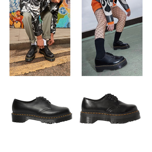 Dr.Martens 1461 QUAD 3起毛厚底 ホールシューズ 28cm Dr.Martens/1461 QUAD 3 起毛厚底 ホールシューズ 28cm