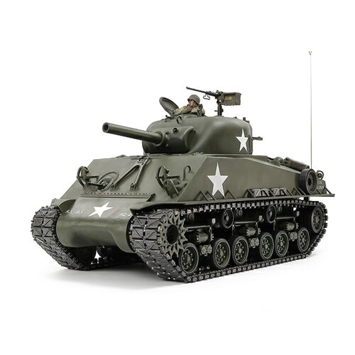 タミヤ【ラジコン】1/16 RCタンクシリーズ No.48 1/16RC M4シャーマン （105mm榴弾砲搭載型）メカニカルステアリングシステム H-4950344560486【56048】