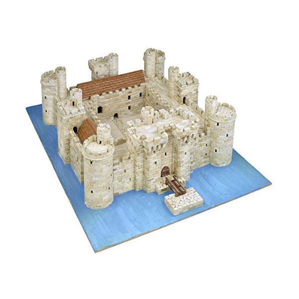 Aedes 1014 Bodiam Castle Model Kit， 37 x 26 x 7 cm， Multi-Color 並行輸入品