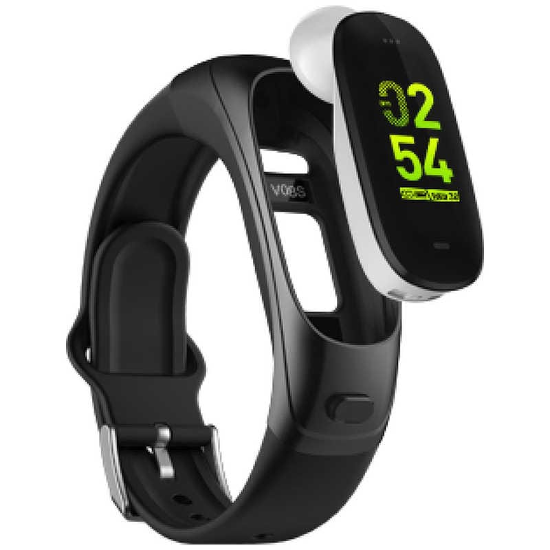 CAVOSMART　スマートウォッチ EarBand [2~3日]　V08S/J/BK