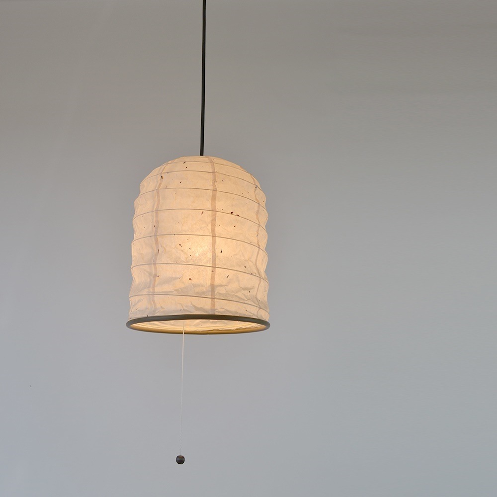 彩光デザイン 和照明 和紙照明 ペンダントライト 1灯 【電球別売】 SPN1-1097 粕紙 日本製 和風照明 【送料無料】