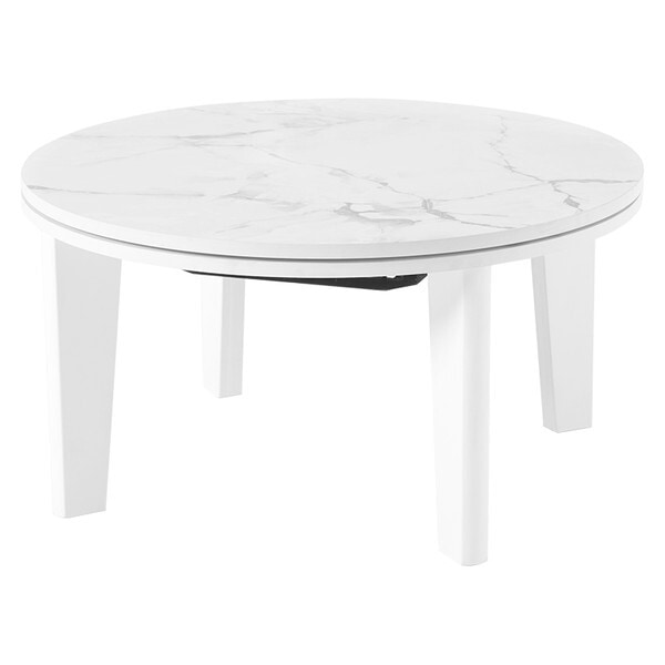 アイナ68MWH カジュアルコタツ マーブルホワイト メーカー直送