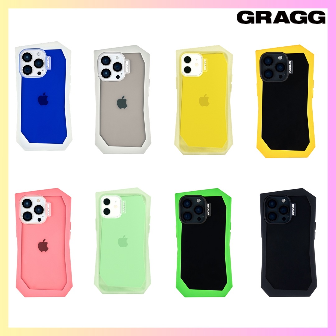 LANDING CORNER CASE - 8 Colors + FREE OMAKE iPhone 12/12 PRO/ 12 MINI iPhone ケース iPhone カバー