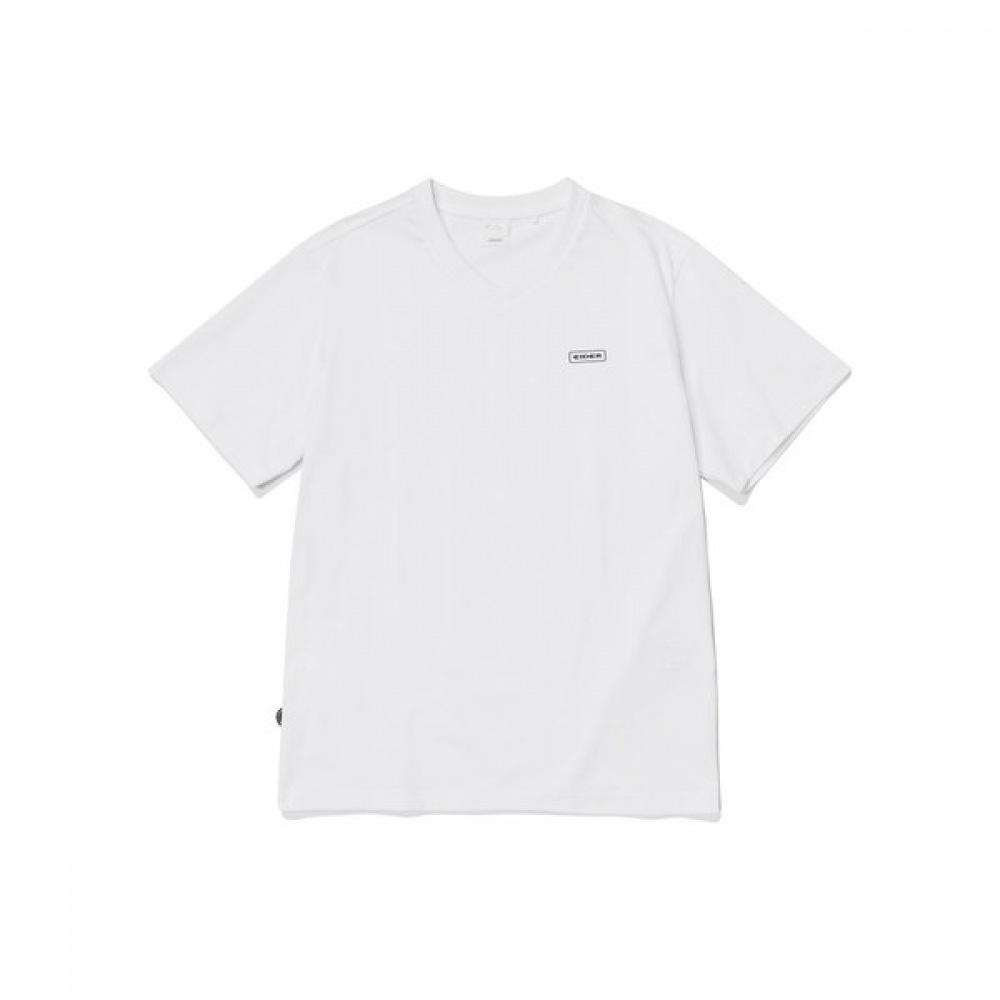 [アイダー] メンズキネティッククールショートスリーブ Vネック Tシャツ_DMM23265W2