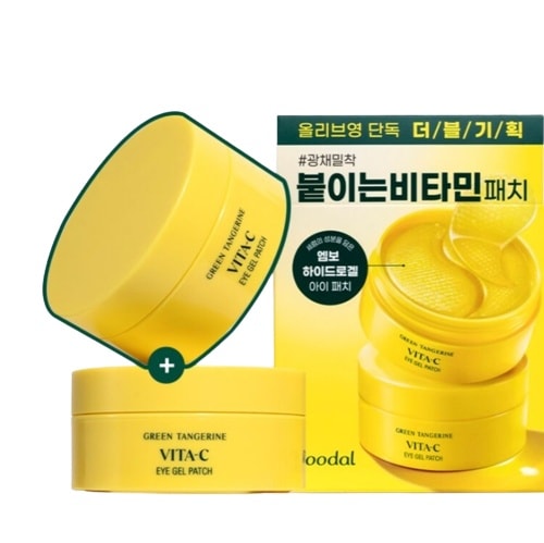 [クダル] 青蜜柑 ビタ C ,水分,目の パッチ, 60 +60