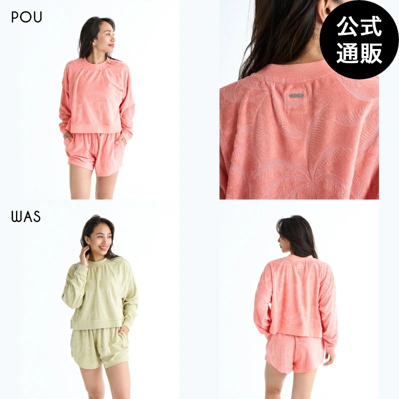 【OUTLET】 【WAVE HAZE】 SUN TEMPO CREW FLC トレーナー 【2025年春夏モデル】
