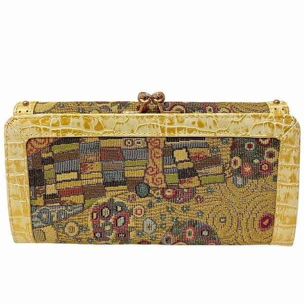 シンクビー ゴールデンクリムト A001263 長財布 レディース【中古】