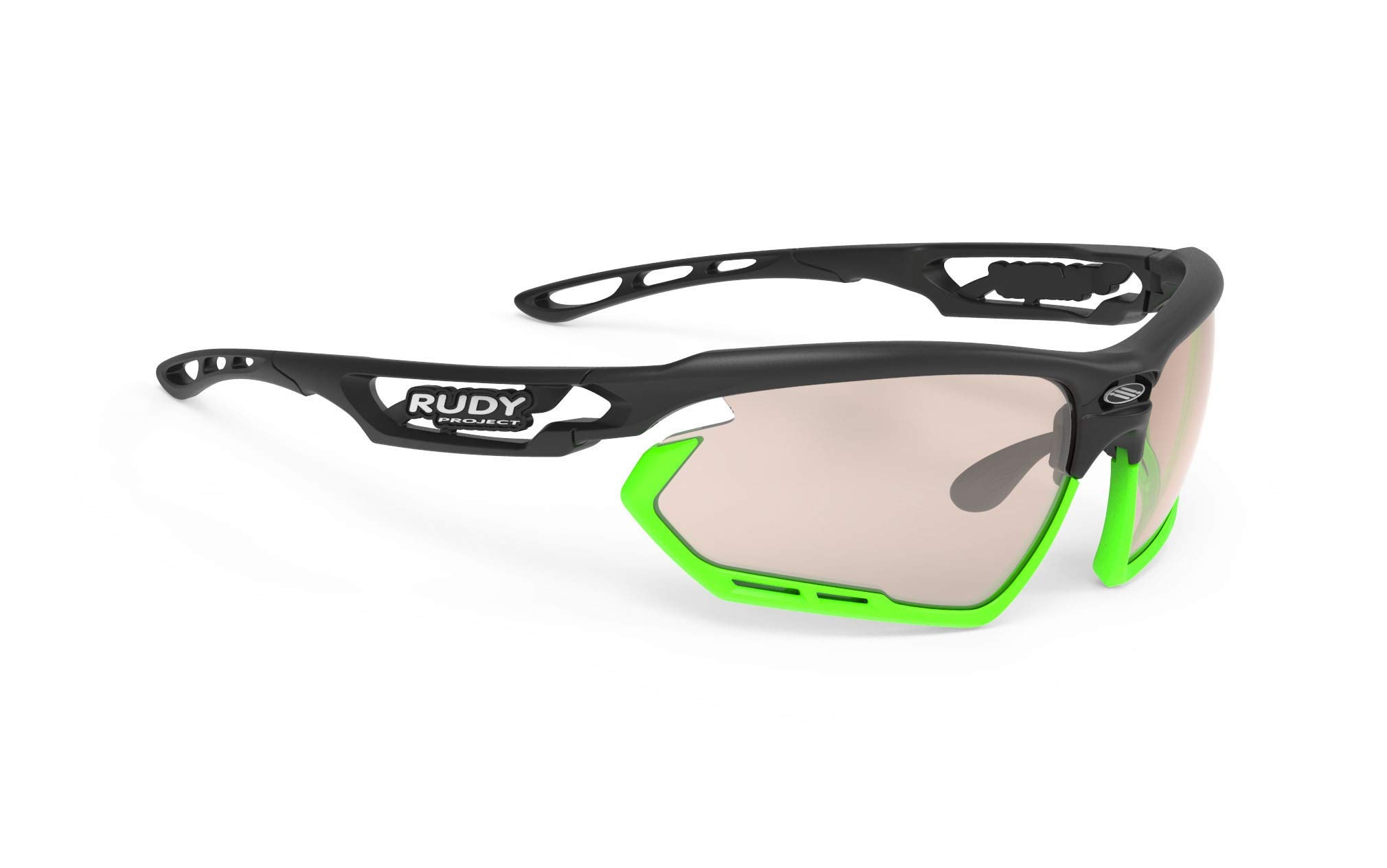 [RUDYPROJECT] サングラス フォトニック ブラックフレーム/ブラウンレンズ レンズ幅:72mm高さ:39mmブリッジ：17mm