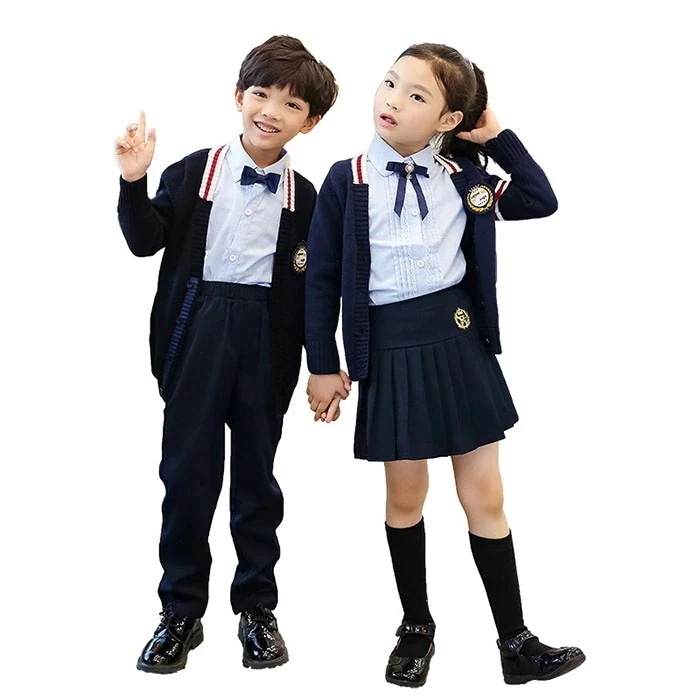 セーラー服 5点セット 「コート+シャツ+ズボン/スカート+蝶結び+ワッペン」春秋服 男の子 女の子 フォーマル スーツ 卒業式 入学式 小学生 スーツ 学生服 コスチューム フォーマルスカート卒園式