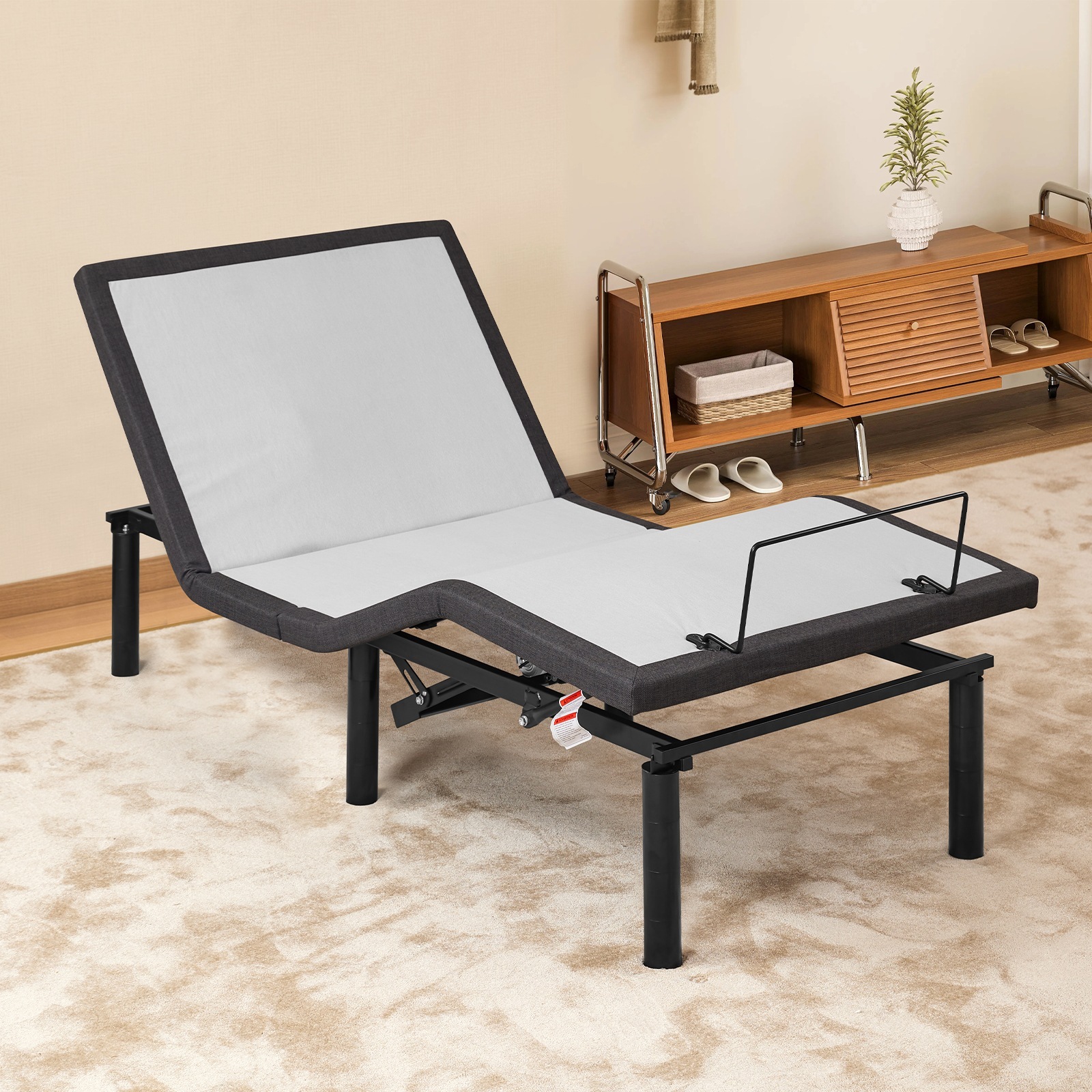 【国内発送！24時間限定価格！】ベッド 折りたたみベッド 2モーター 196*97cm シングル 家庭用 組立簡単 高さ調節 角度調整 51,744円