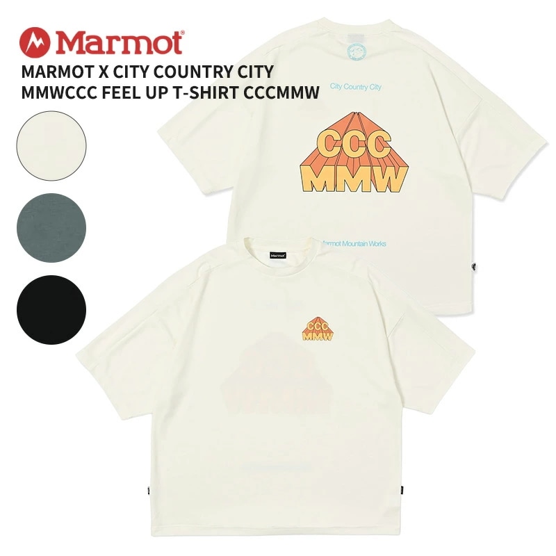 マーモット CITY COUNTRY CITY MMWCCC フィールアップ Tシャツ MTSS26MST304CC 吸水速乾 半袖 カットソー