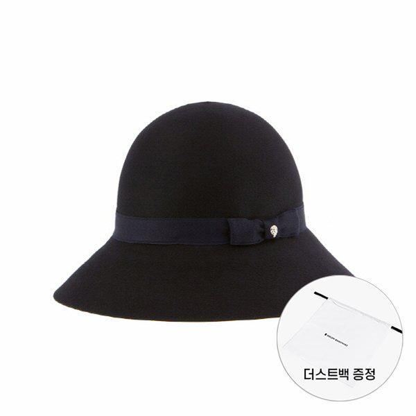 HAT51464 MY アルフレダ 9 ミスティック リボン カシミア バケットハット
