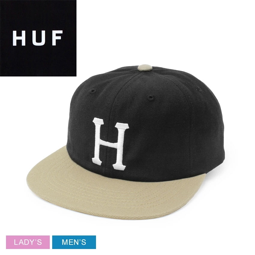 レディース メンズ 帽子 フラットバイザー 6パネル ブランド ロゴ 刺繍 刺しゅう おしゃれ カジュアル シンプル SET CLASSIC H 6 PANEL HAT HT00822