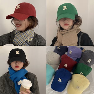 韓国ファッシ小顔効果 帽子 キャップ シンプル 英字 ロゴ UVカット メンズ レディース 男女兼用