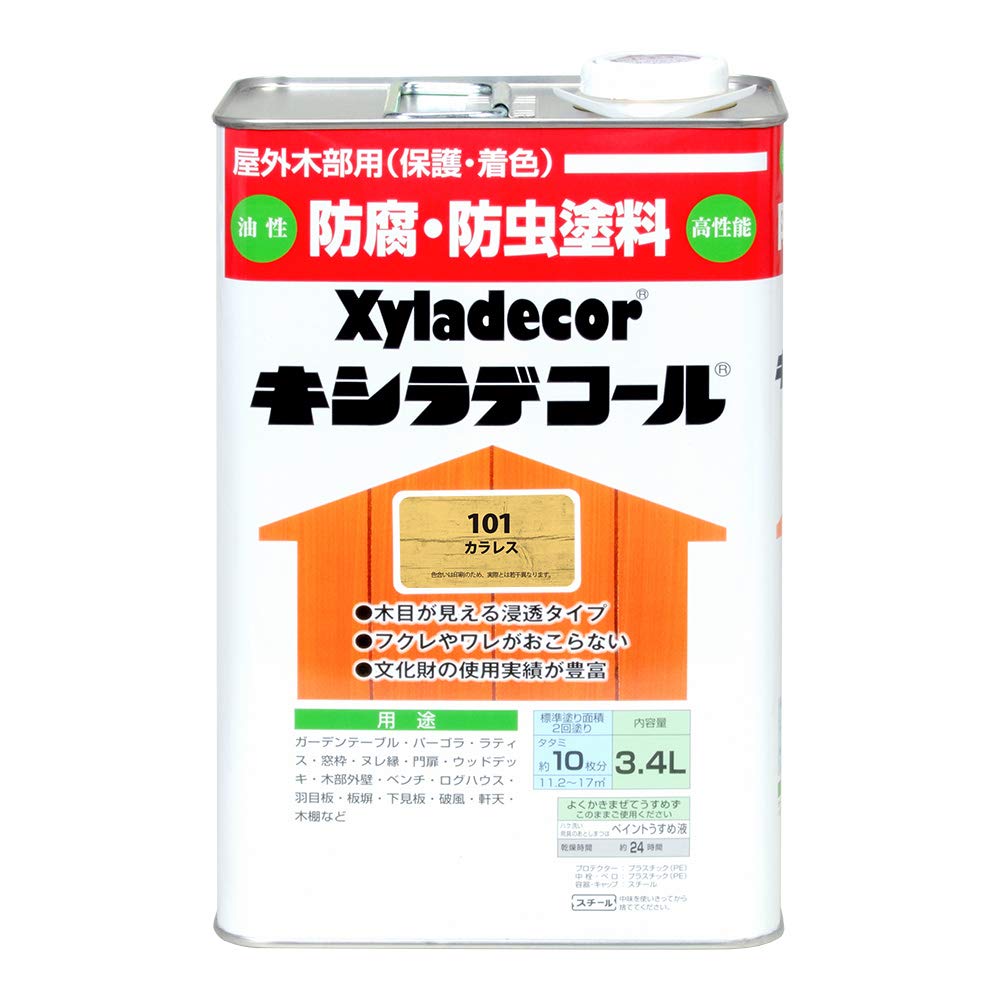 大阪ガスケミカル株式会社 キシラデコール カラレス 3.4L