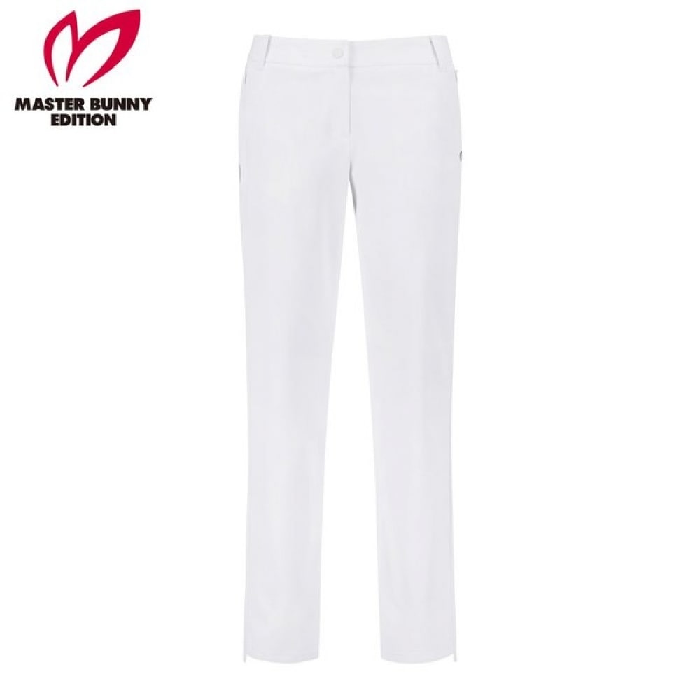 [マスターバニー] レディースシンボルベルクロアンバランスヘムパンツ