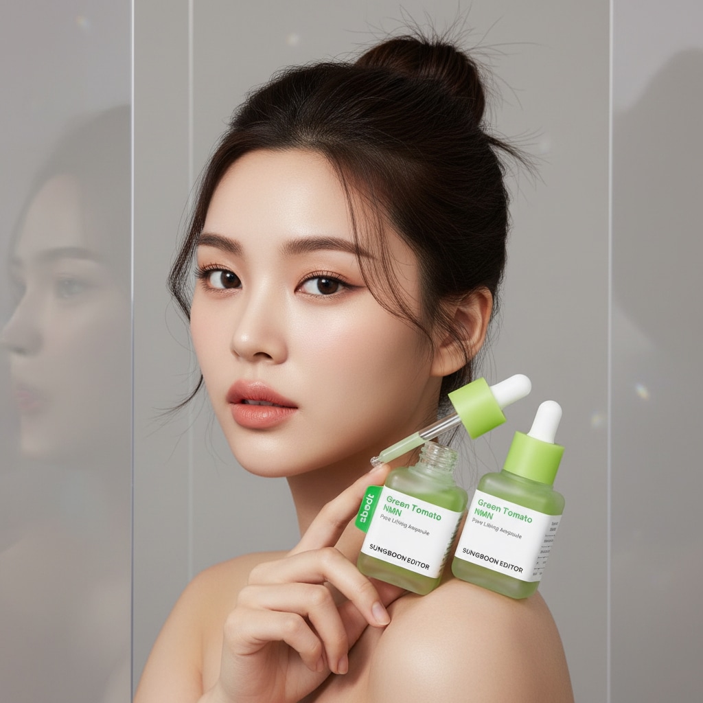 成分エディター グリーントマト NMN ポアリフティングアンプル 40mlダブル