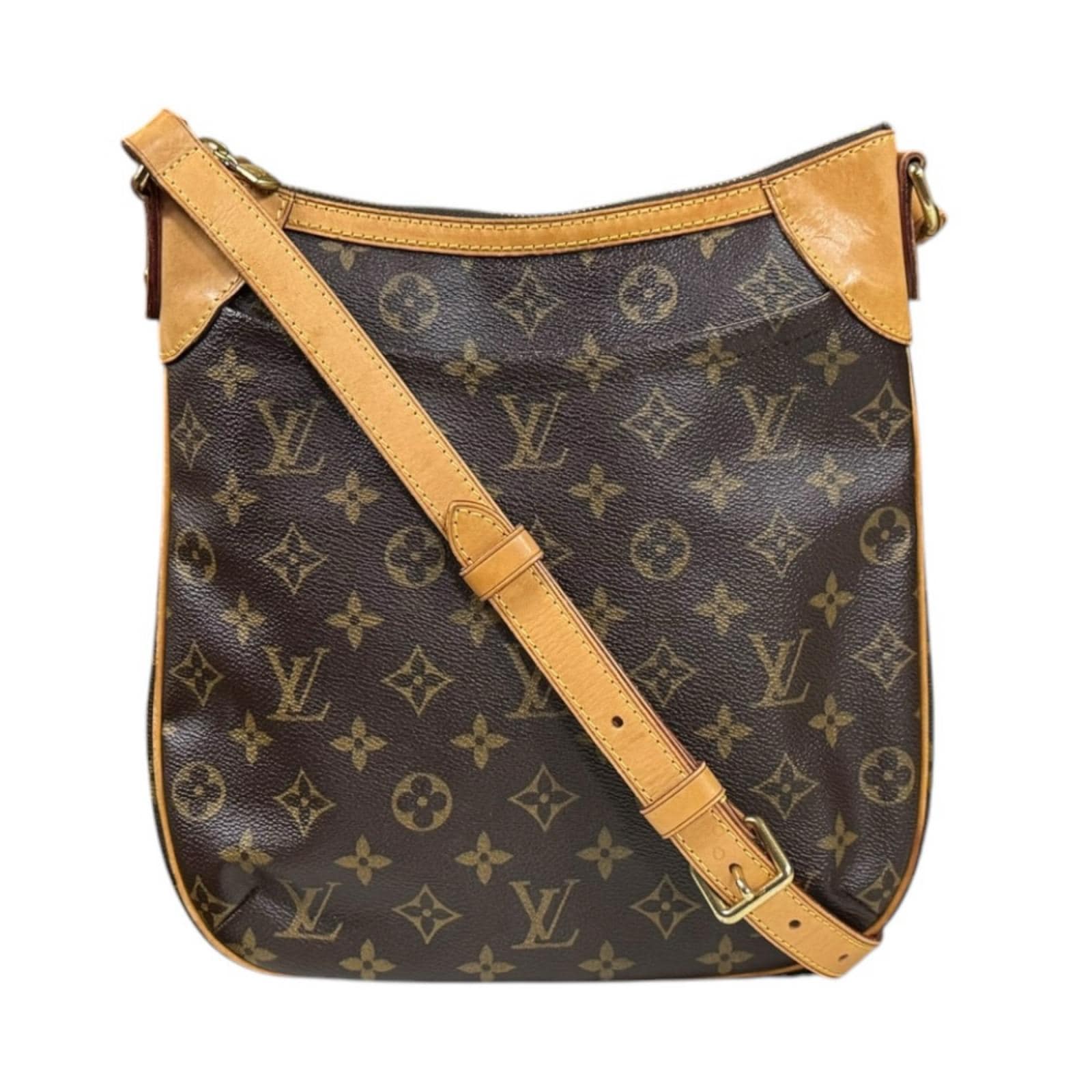 ルイヴィトン オデオンPM モノグラム ショルダーバッグ モノグラムキャンバス M56390 ブラウン LOUIS VUITTON 中古
