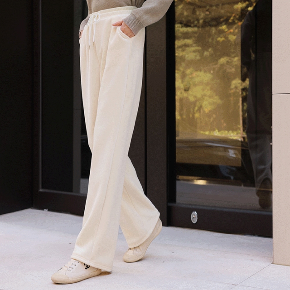 Click & Funny [フリース] ホットで快適なトレーニングパンツ