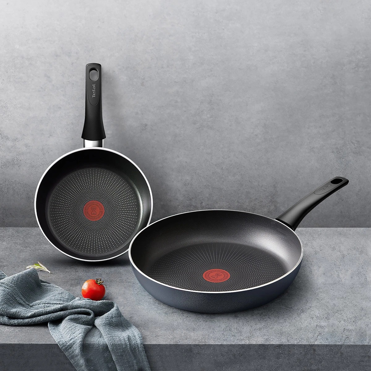 TEFAL イージーエキスパート ノンスティック IH対応フライパン 2点セット