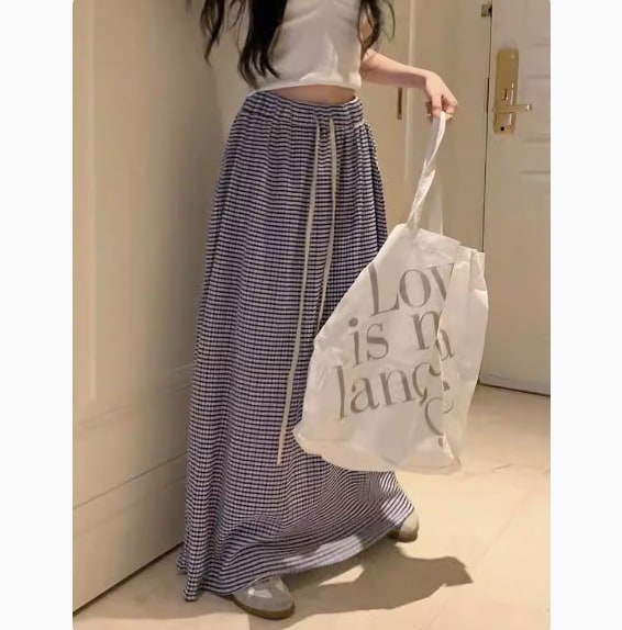 ボトムス スカート マキシ丈スカート フレアスカート マキシ丈 ウエストゴム フレア 揺れる かわいい 大人可愛い きれいめ シンプル カジュアル 上品 おしゃれ かっこい 大人女子 こなれ感