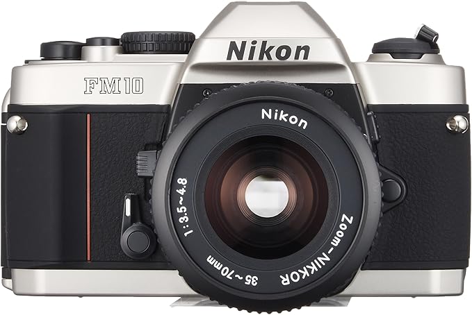 Nikon 一眼レフカメラ FM10 標準セット(FM10ボディー・Aiズームニッコール35-70mmF3.5-4.8S・カメラケース・ストラップ付)