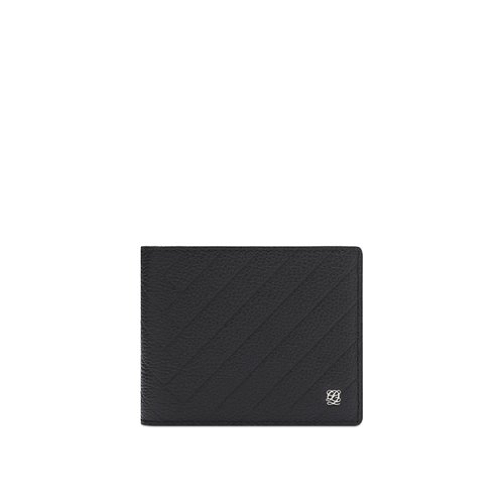 ルイ・クアトルズ 男性二つ折り財布 SS1FM13BL