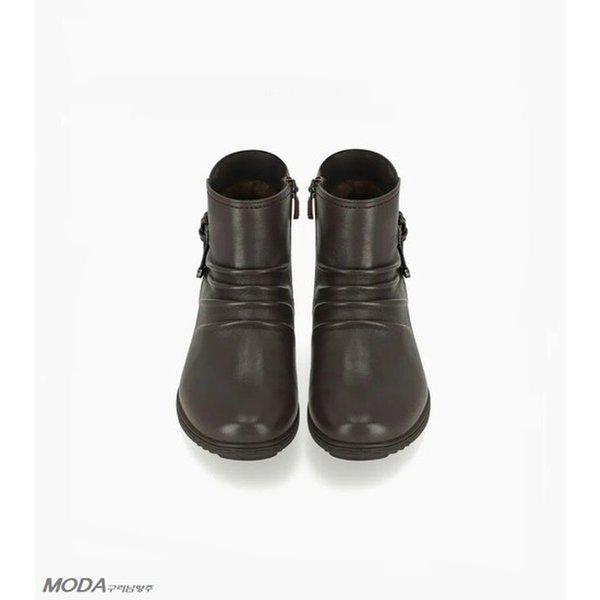 軽量クッション起毛女性アンクルブーツ 1XWA66XS_GN