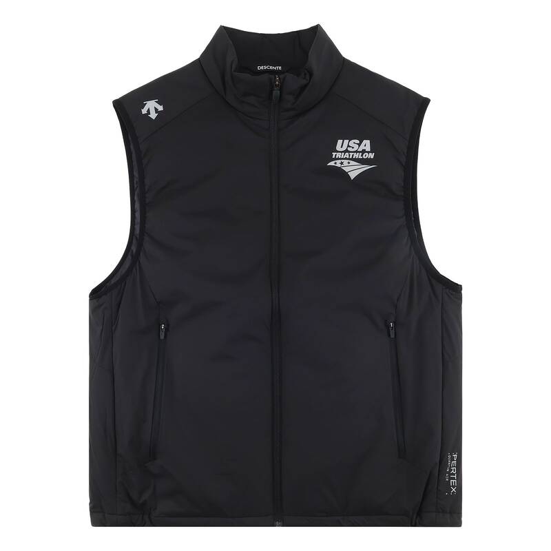 USAT パーテックス 軽量ダウンベスト SQ123IPV11BLK
