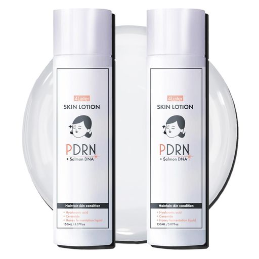 【PDRN 化粧水】4Luster(フォーラスター) PDRNトナー 150ml ×2本セット 国内製造 [加水分解ヒアルロン酸Na・CICA・セラミド配合]つやちゃんの化粧水
