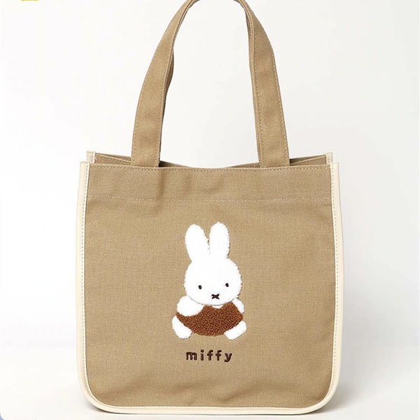 Qoo10] ミッフィー miffy トートバッグ ス