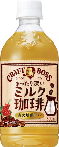 サントリー コーヒー クラフトボス ミルク珈琲 500ML×24本
