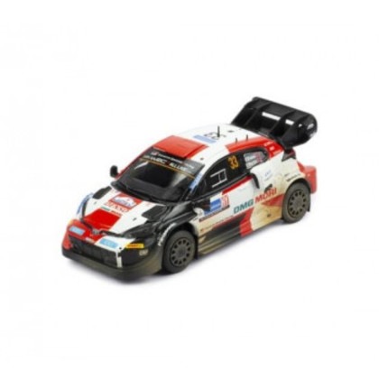 イクソモデル B トヨタ GR ヤリス RALLY1 22年エストニア 1/43スケール 33 E.Evans/S.Martin RAM860