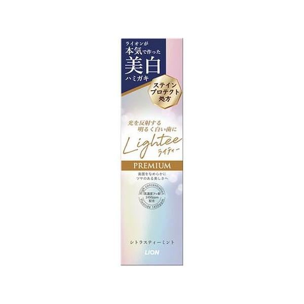 4個セット/lighteeハミガキ PREMIUM 100g[ライオン]
