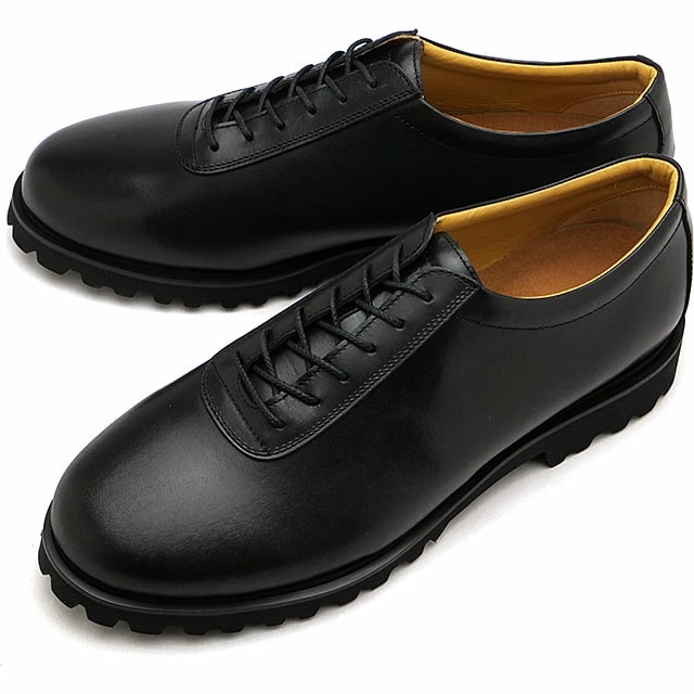 マルコ タンクソール marco（Tank sole） メンズ 靴 男性用 日本製 プレーントゥ レースアップシューズ 防水レザー マッケイ製法 ビジネス カジュアル ブラック