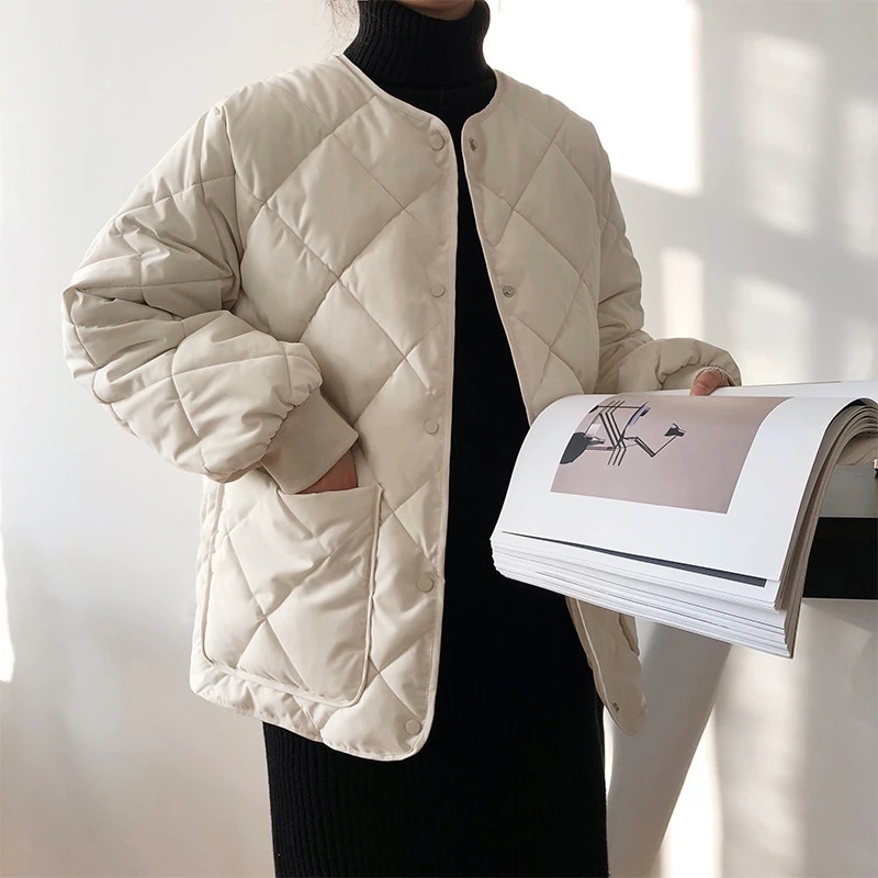ジャケット アウター オーバーサイズ ゆったり リバーシブル もこもこ カジュアル シンプル 大人可愛い 韓国ファッション03-637
