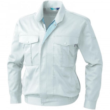 桑和 VA413 長袖ブルゾン 6Lサイズ シルバーグレー(22) VIVA SOWA