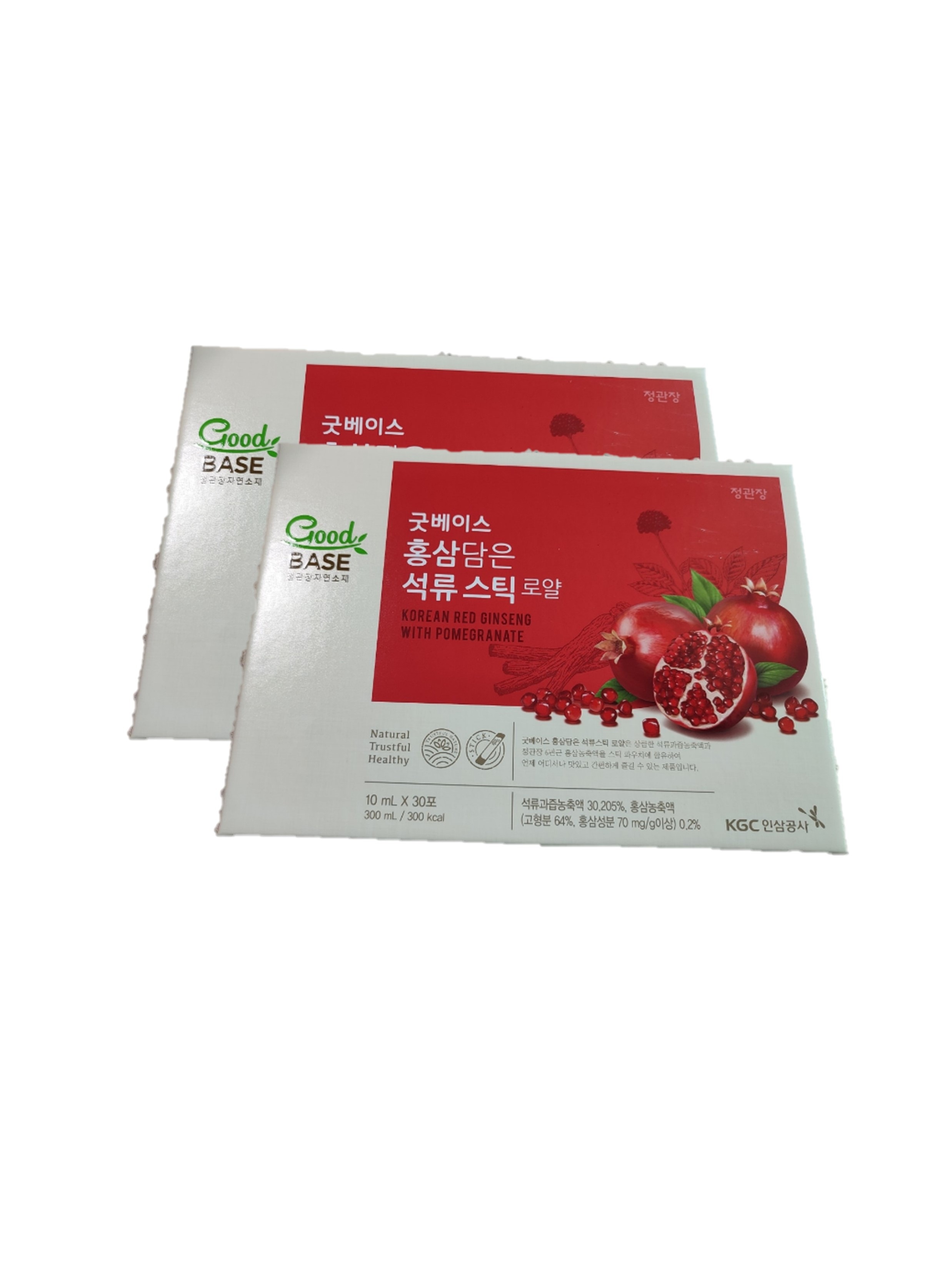 紅参ザクロゼリースティック, 30包, 2個